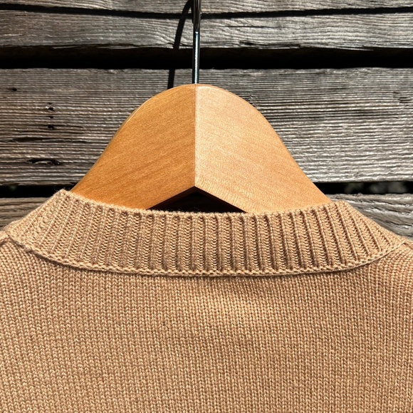 Camel cardigan w/pockets - Size M - Picture 6 of 6